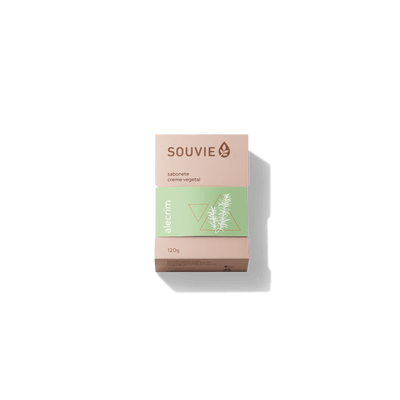 SABONETE CREME VEGETAL 120g | ALECRIM - Clean Beauty